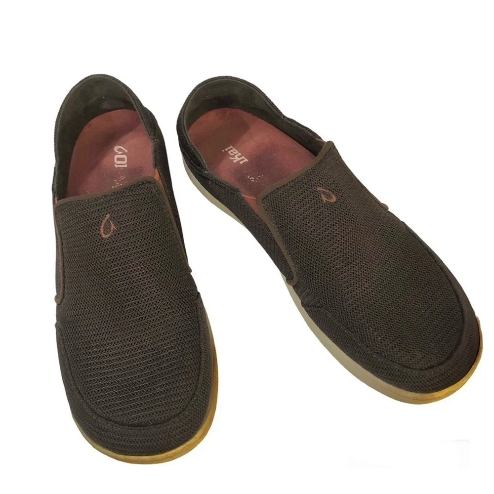 Olukai Nohea Mesh Loafer Dark Java/Brown size 9 - Picture 3 of 10